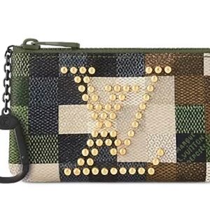 LOUIS VUITTON DAMOFLAGE KEY CLÈS POUCH PHARRELL WILLIAMS BNIB SS24